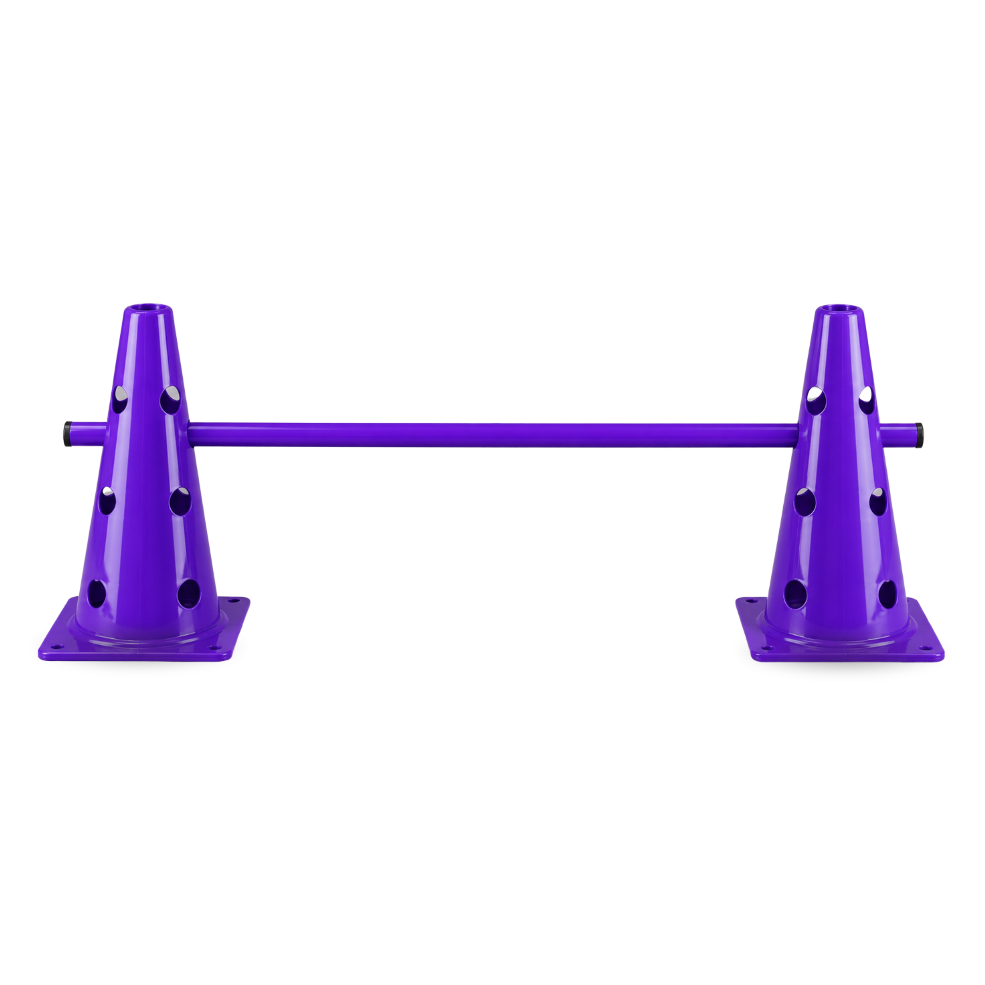 CONO DE ENTRENAMIENTO CON HUECOS 35 CM Y VARILLA