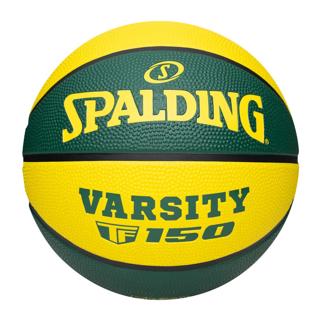 PELOTA DE BÁSQUET SPALDING - TF-150 - GREEN/YELLOW - FIBA APPROVED