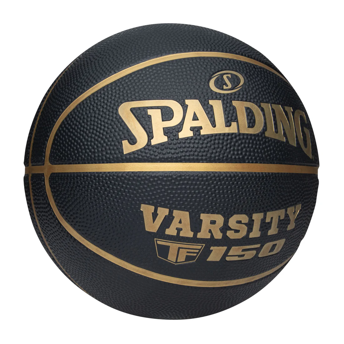 PELOTA DE BÁSQUET SPALDING - TF-150 - BLACK/GOLD - FIBA APPROVED