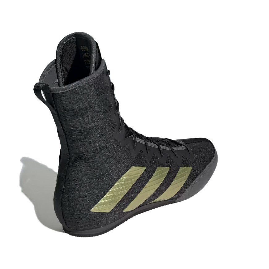 ZAPATILLAS ADIDAS BOXING - BOX HOG 4 - BLACK/GOLD