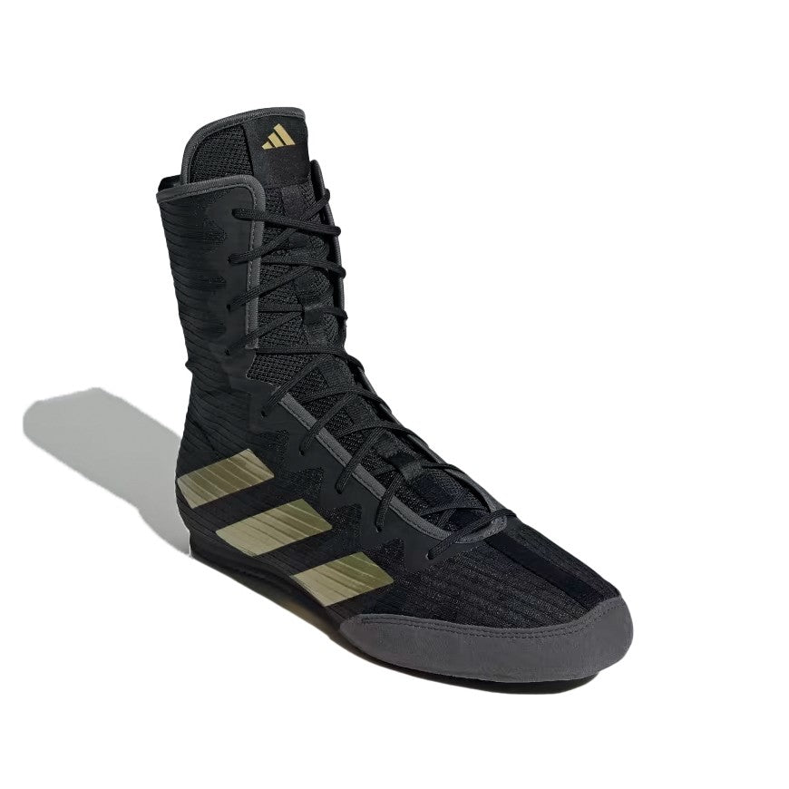 ZAPATILLAS ADIDAS BOXING - BOX HOG 4 - BLACK/GOLD