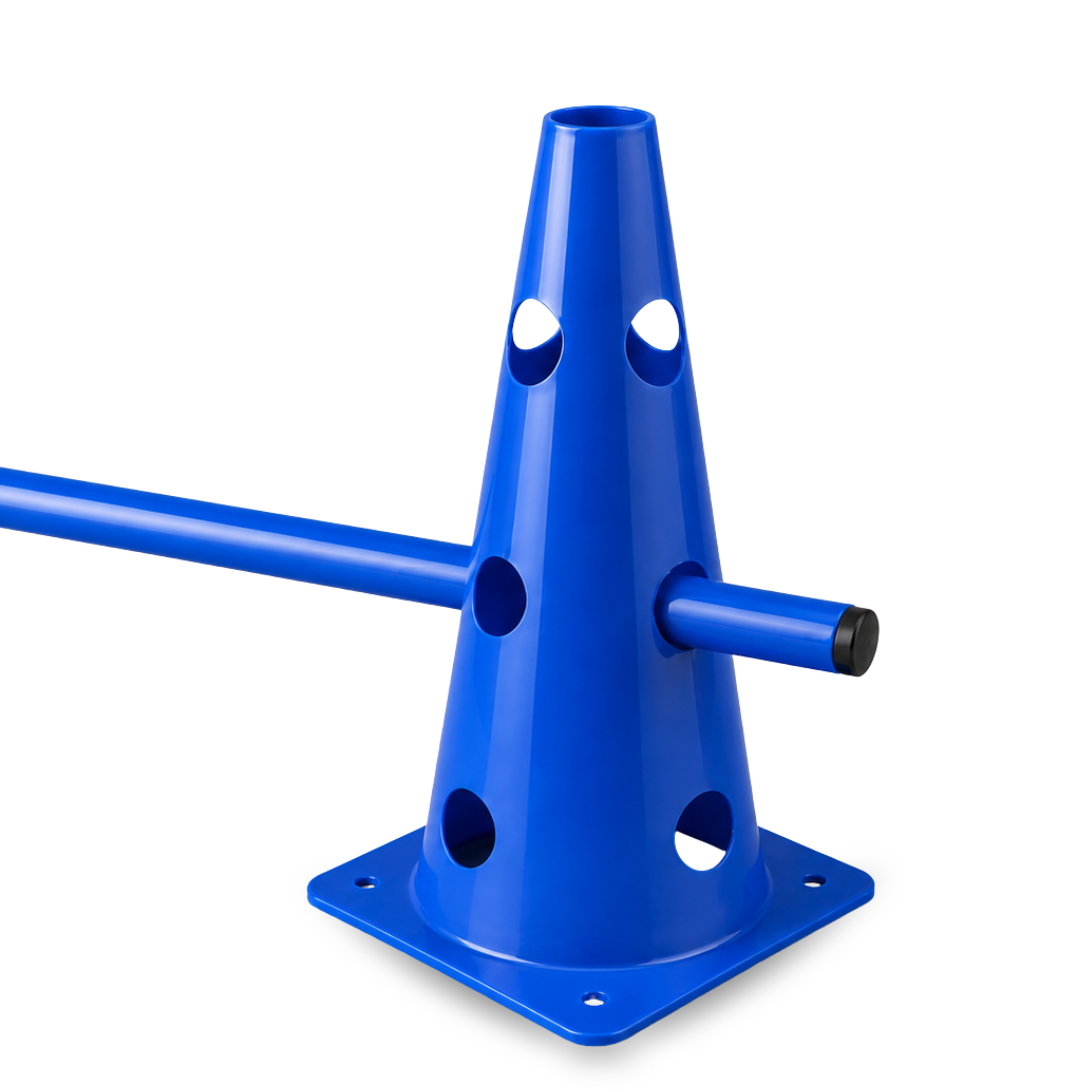 CONO DE ENTRENAMIENTO CON HUECOS 35 CM Y VARILLA