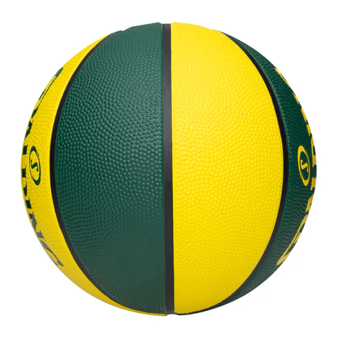 PELOTA DE BÁSQUET SPALDING - TF-150 - GREEN/YELLOW - FIBA APPROVED