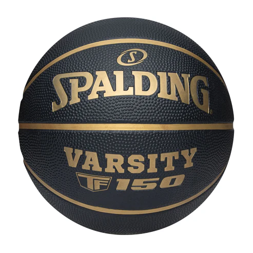 PELOTA DE BÁSQUET SPALDING - TF-150 - BLACK/GOLD - FIBA APPROVED