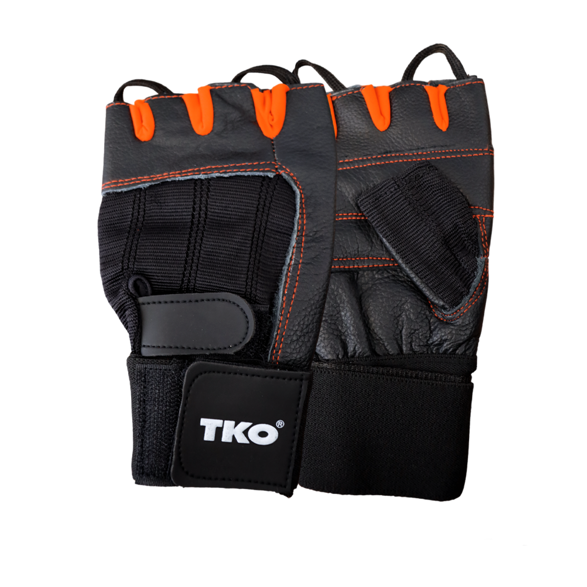 GUANTES PARA LEVANTAR PESAS CUERO 3307