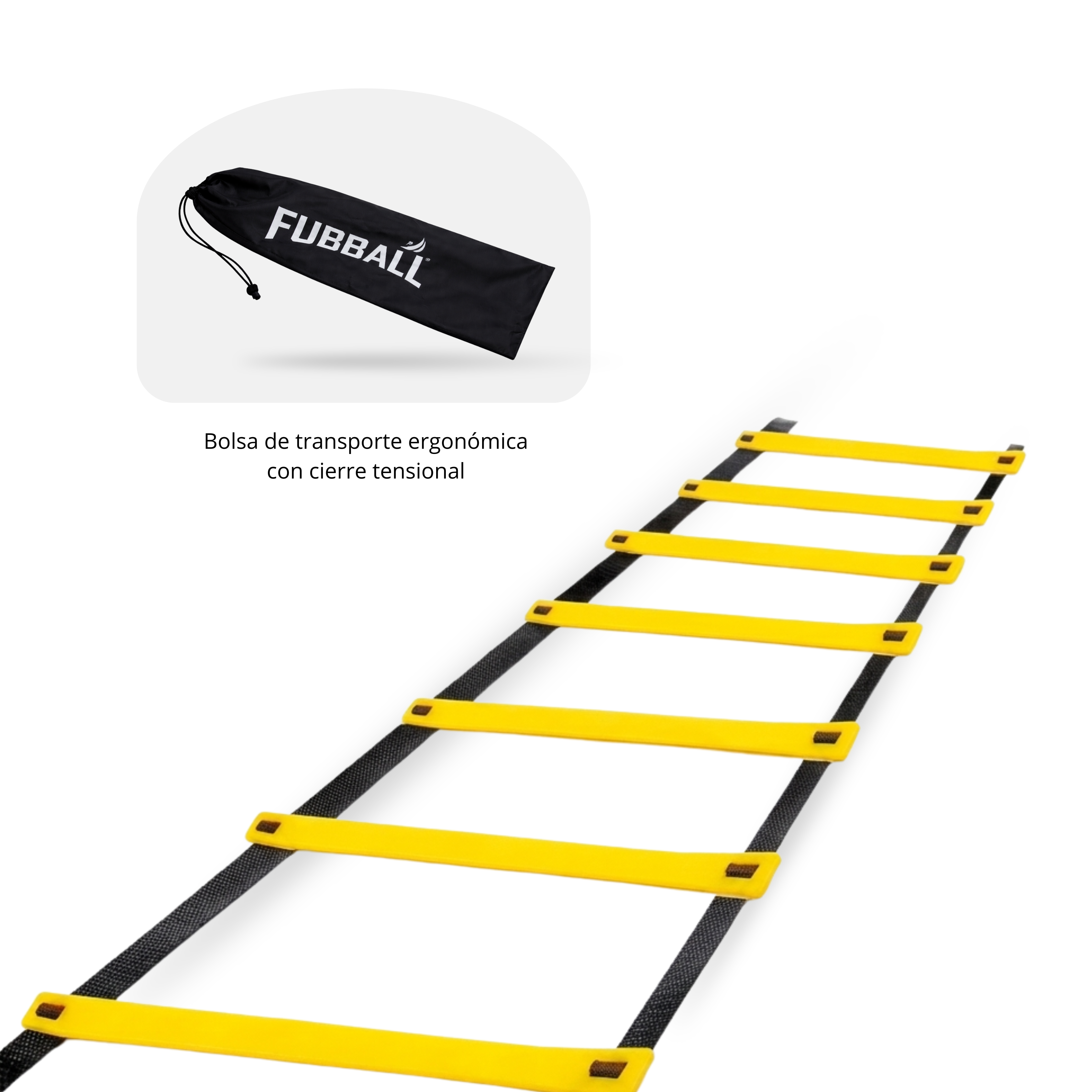 ESCALERA PLIOMETRICA DE 10 PASOS FUBBALL