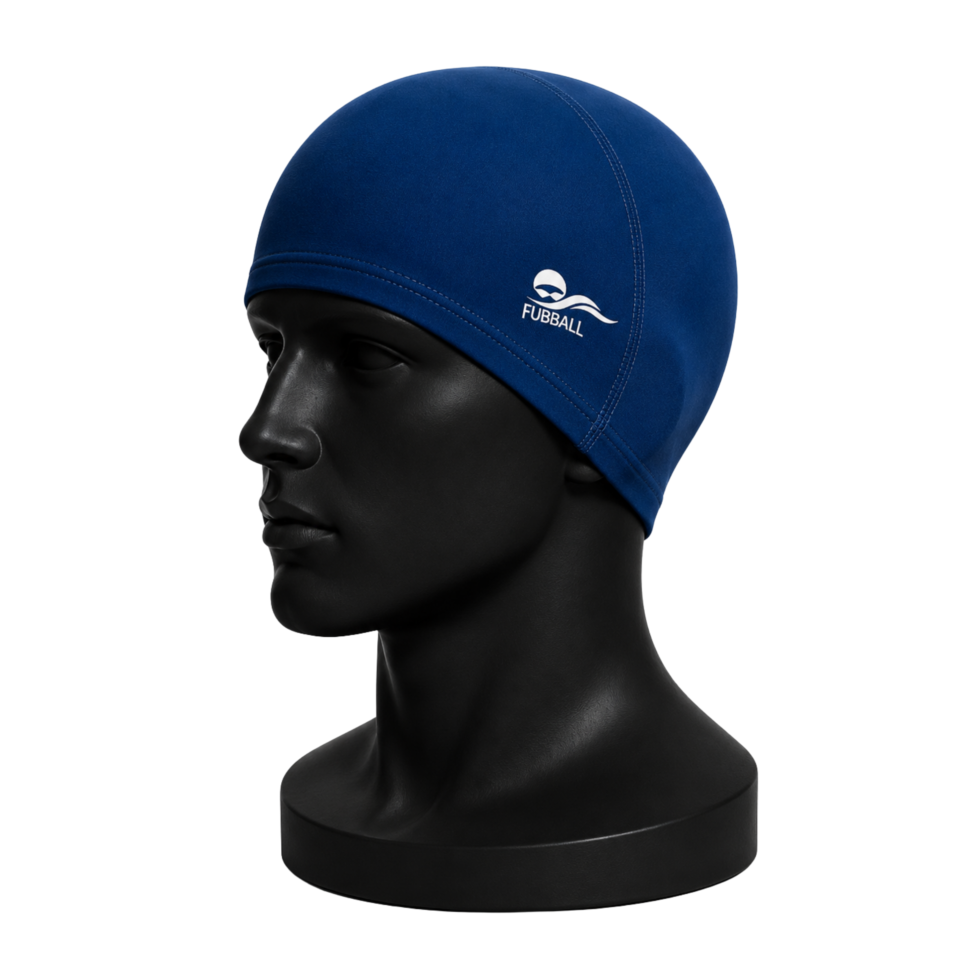 GORRO DE NATACIÓN FUBBALL | FIBRA DE ALGODÓN | AZUL