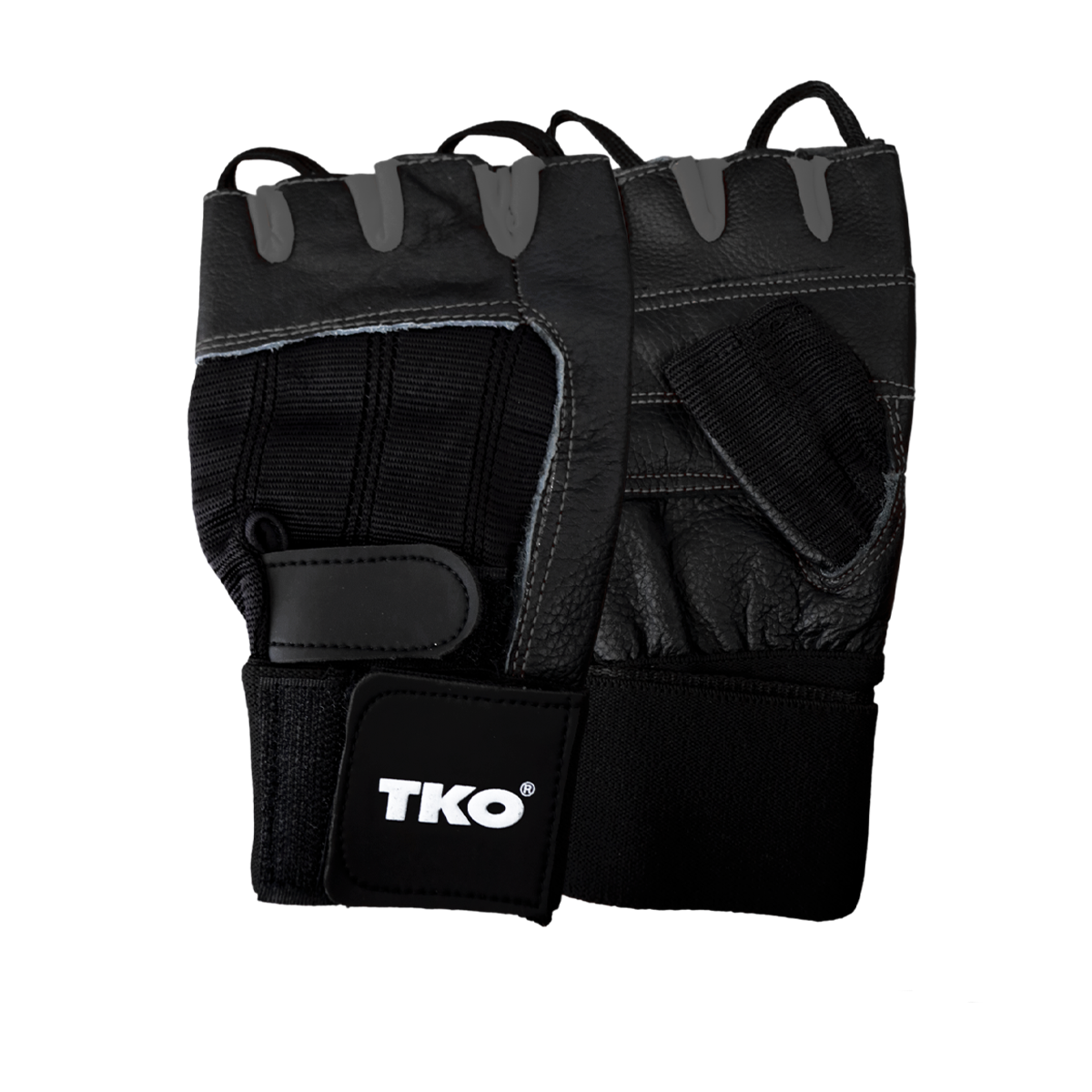 GUANTES PARA LEVANTAR PESAS CUERO 3307
