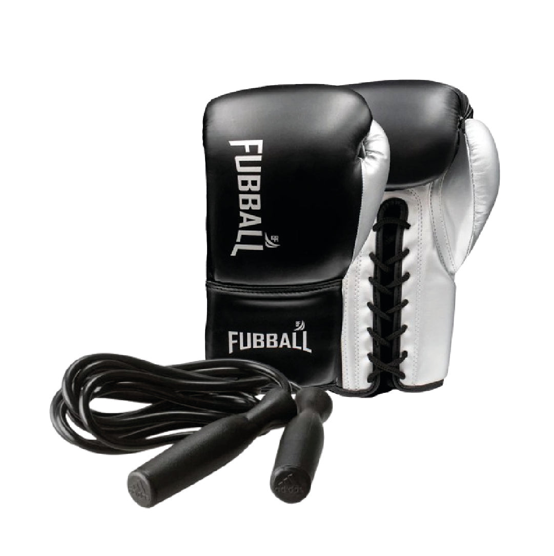 KIT PESO PESADO | GUANTES DE BOX JAB 40 - CUERDA DE SALTAR ADIDAS ADIJRW03