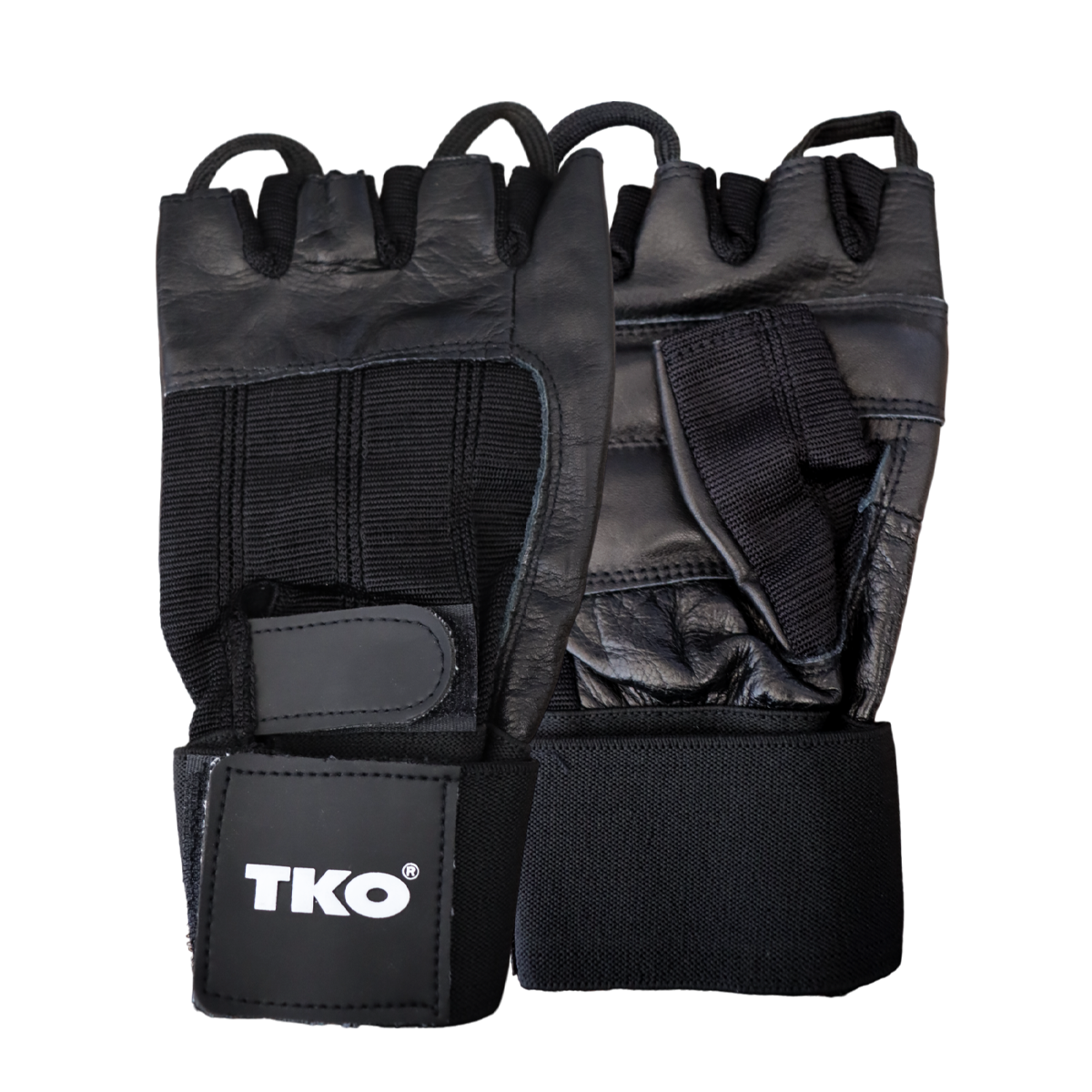 GUANTES PARA LEVANTAR PESAS CUERO 3307