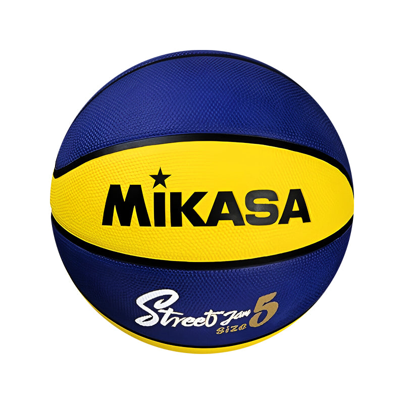 PELOTA DE BÁSQUET MIKASA STREET JAM - BLUE/YELLOW