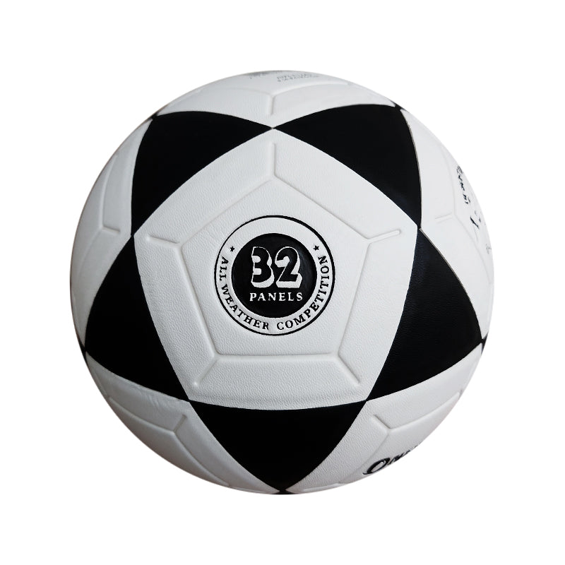PELOTA DE FÚTBOL PVC ONEBALL OT - BLANCO - NEGRO