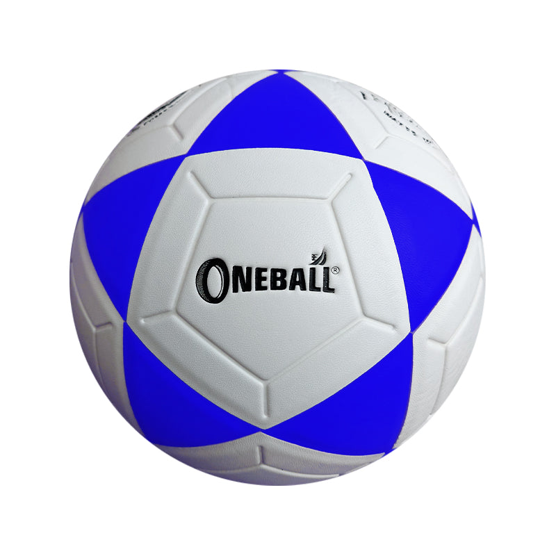 PELOTA DE FÚTBOL PVC ONEBALL OT - BLANCO/AZUL