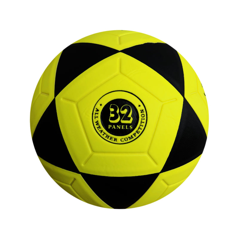 PELOTA DE FÚTBOL PVC ONEBALL OT - AMARILLO/NEGRO