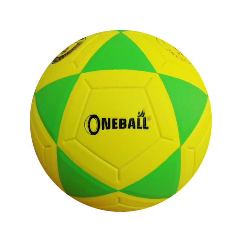 PELOTA DE FÚTBOL PVC ONEBALL OT - AMARILLO/VERDE