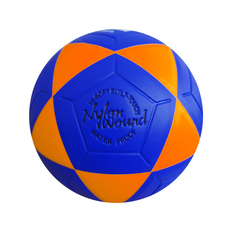 PELOTA DE FÚTBOL PVC ONEBALL OT - AZUL/NARANJA