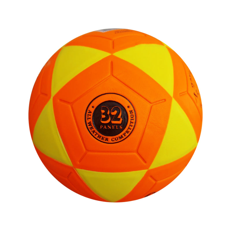 PELOTA DE FÚTBOL PVC ONEBALL OT  - NARANJA - AMARILLO
