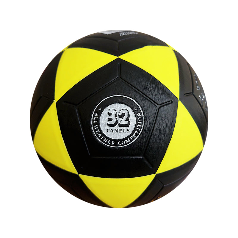 PELOTA DE FUTSAL PVC ONEBALL OT-3.5 - NEGRO/AMARILLO