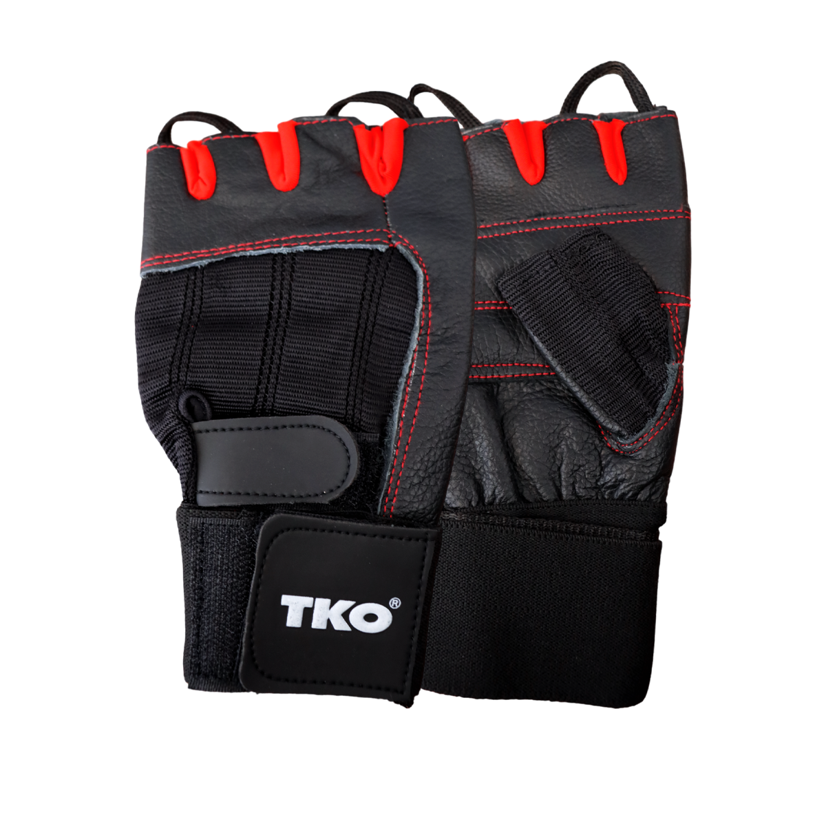 GUANTES PARA LEVANTAR PESAS CUERO 3307