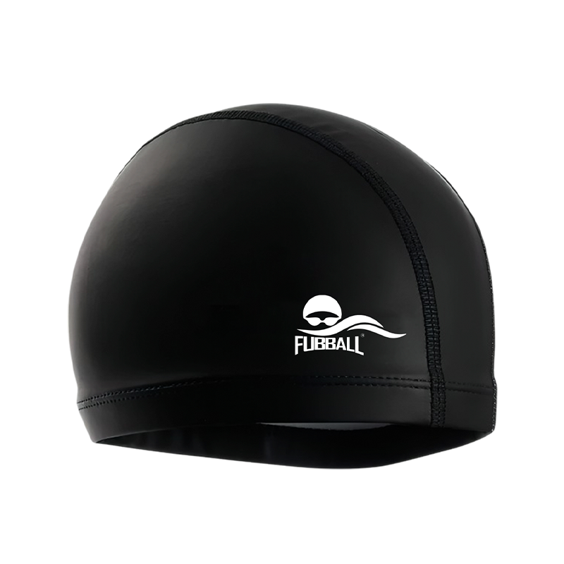 GORRO DE NATACIÓN FUBBALL | POLIESTER Y ELASTANO | NEGRO