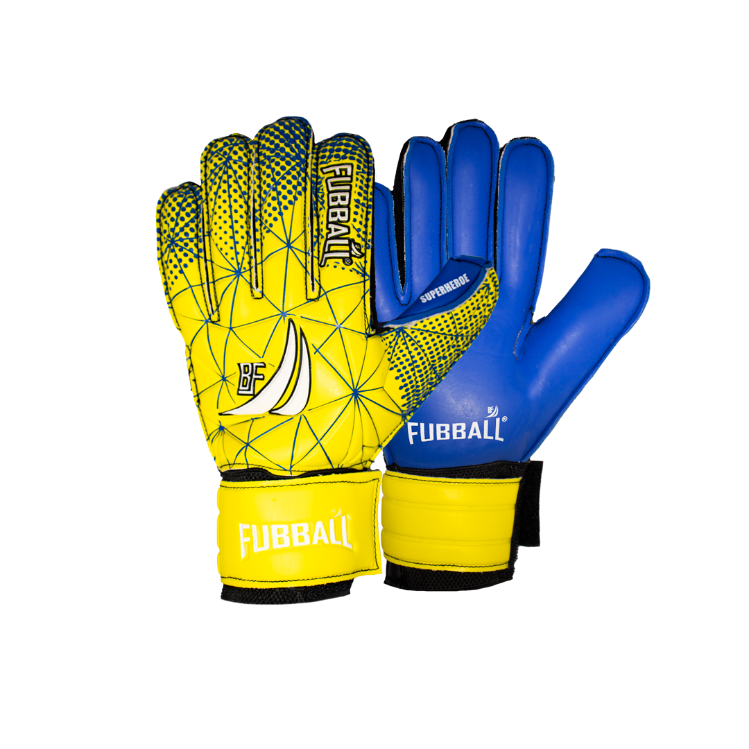GUANTES DE ARQUERO FUBBALL - SUPER HEROE C/ VARILLA - NIÑOS