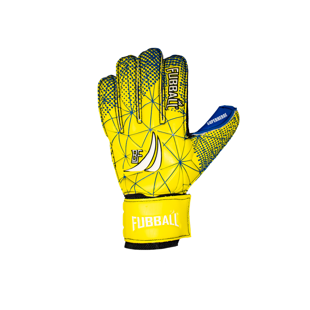 GUANTES DE ARQUERO FUBBALL - SUPER HEROE C/ VARILLA - NIÑOS