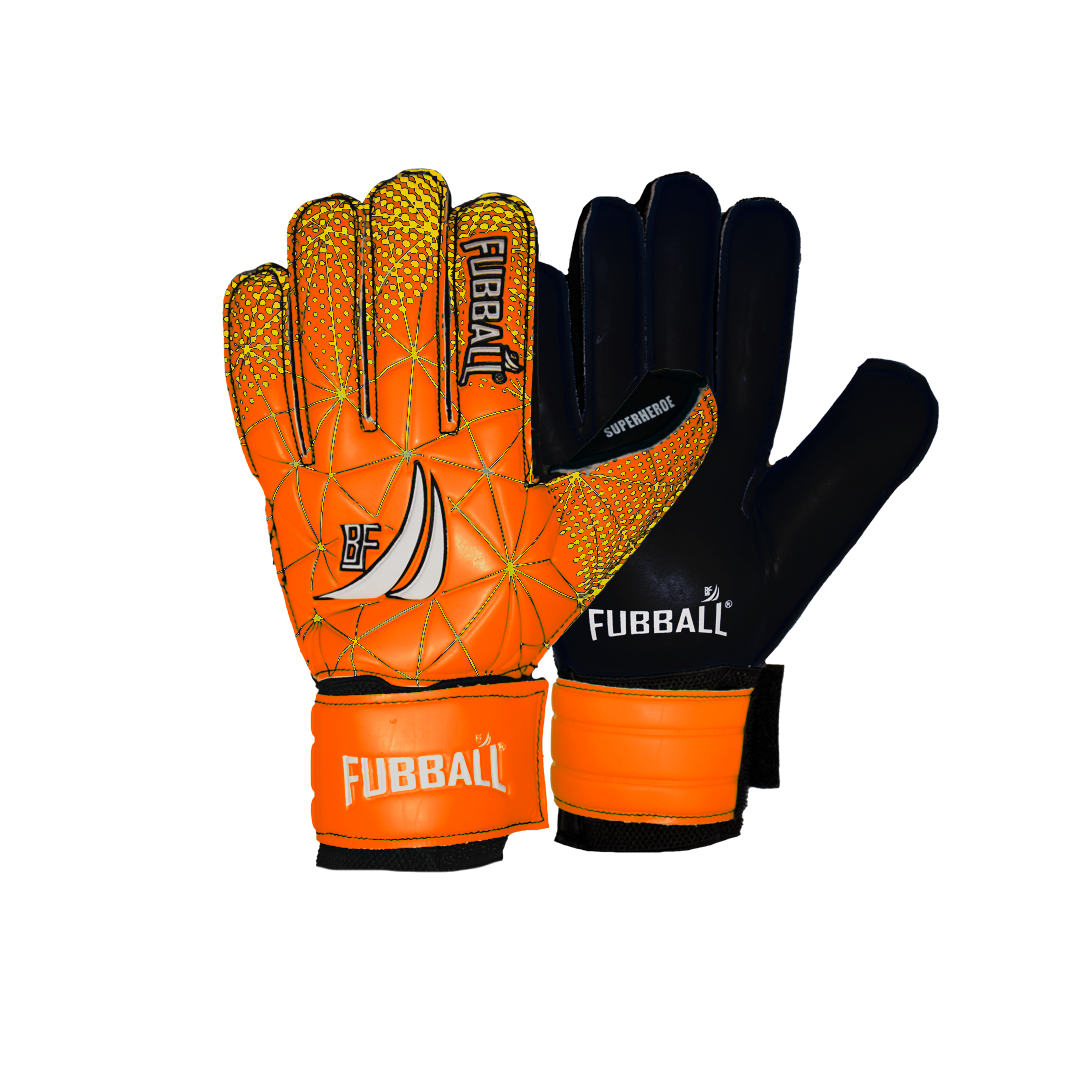 GUANTES DE ARQUERO FUBBALL - SUPER HEROE C/ VARILLA - NIÑOS