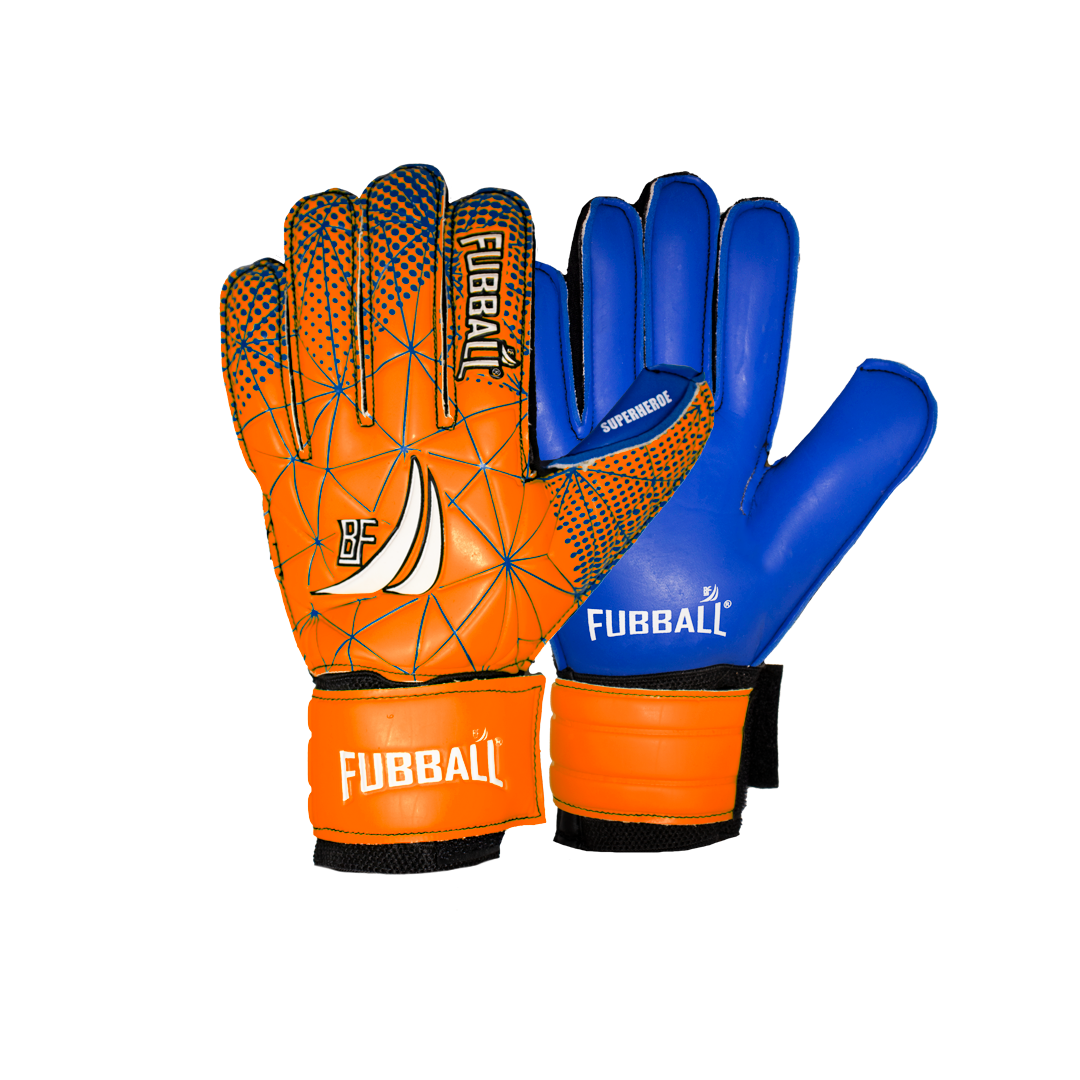 GUANTES DE ARQUERO FUBBALL - SUPER HEROE C/ VARILLA - NIÑOS