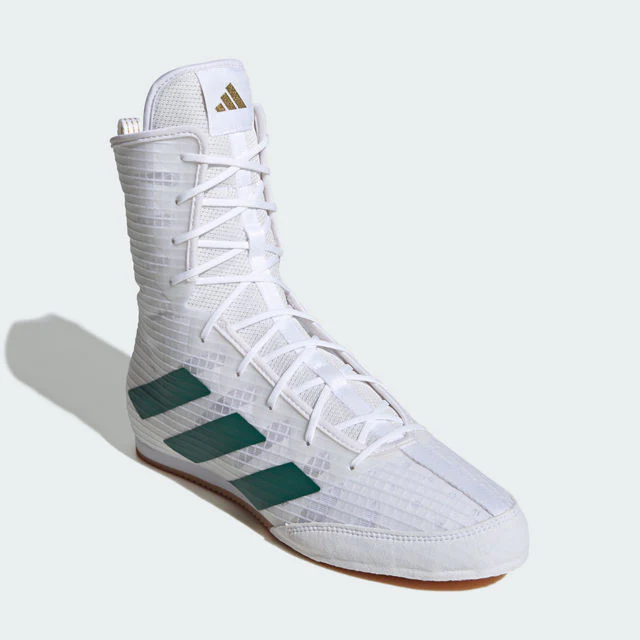 ZAPATILLAS ADIDAS BOXING -  BOX HOG 4 - WHITE/ GREEN