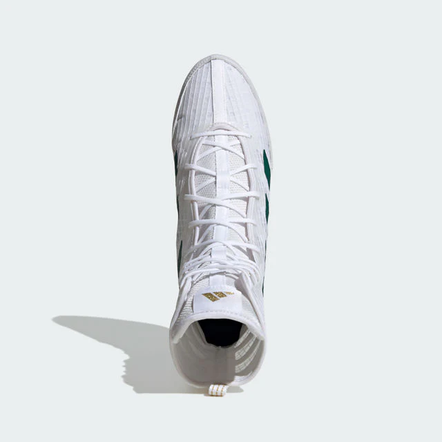 ZAPATILLAS ADIDAS BOXING -  BOX HOG 4 - WHITE/ GREEN