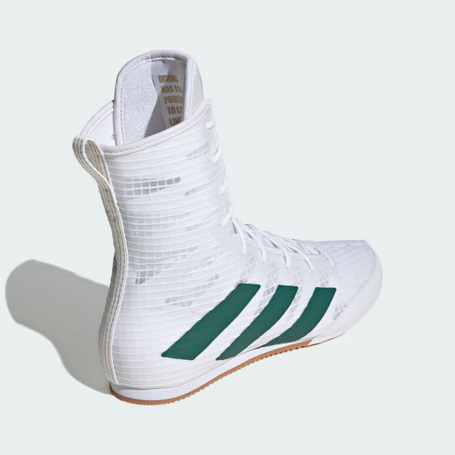 ZAPATILLAS ADIDAS BOXING -  BOX HOG 4 - WHITE/ GREEN