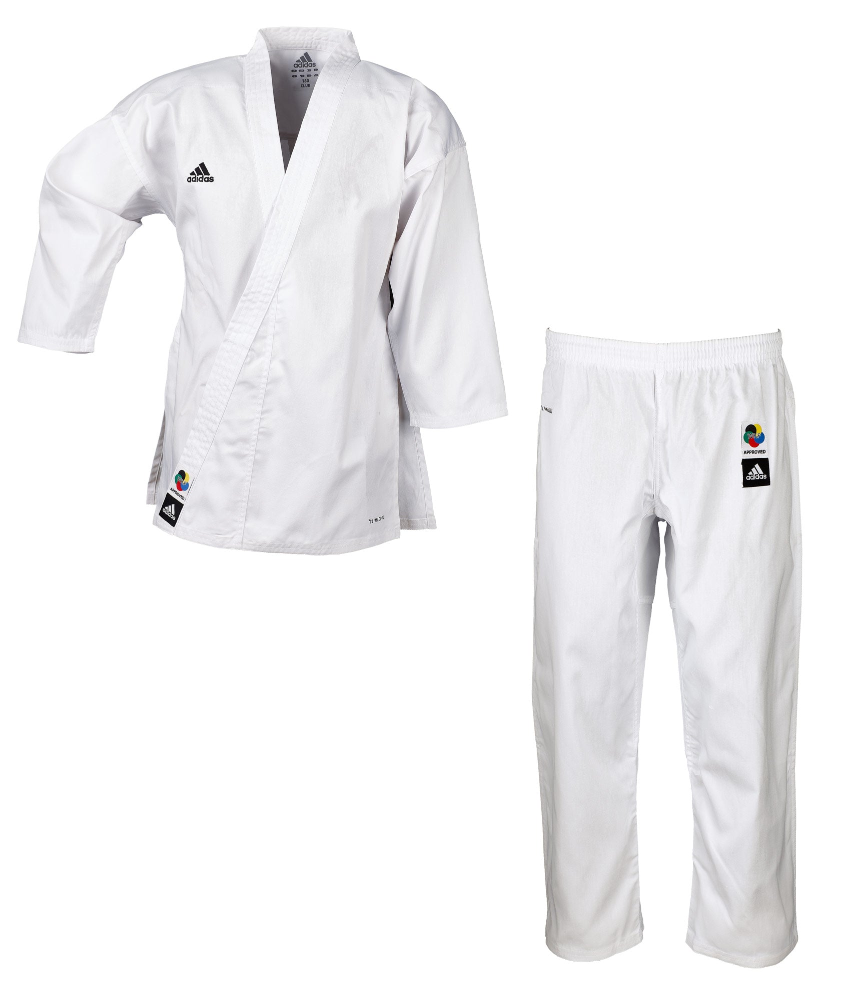 UNIFORME DE KARATE - ADIDAS KUMITE CLUB K220C - WKF APPROVED