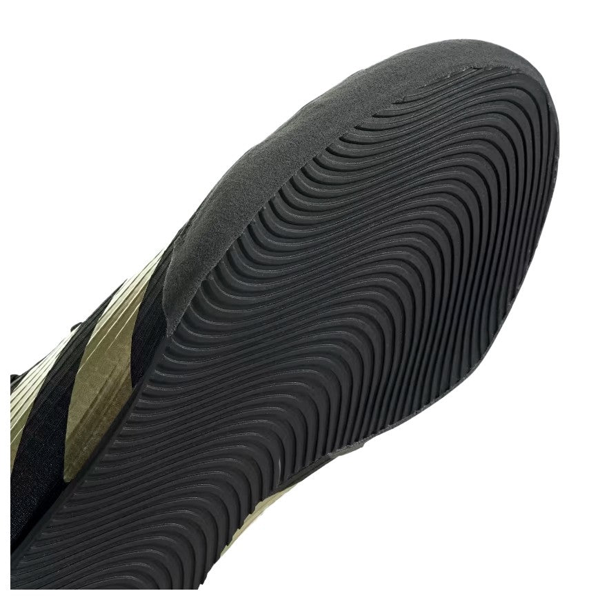 ZAPATILLAS ADIDAS BOXING - BOX HOG 4 - BLACK/GOLD