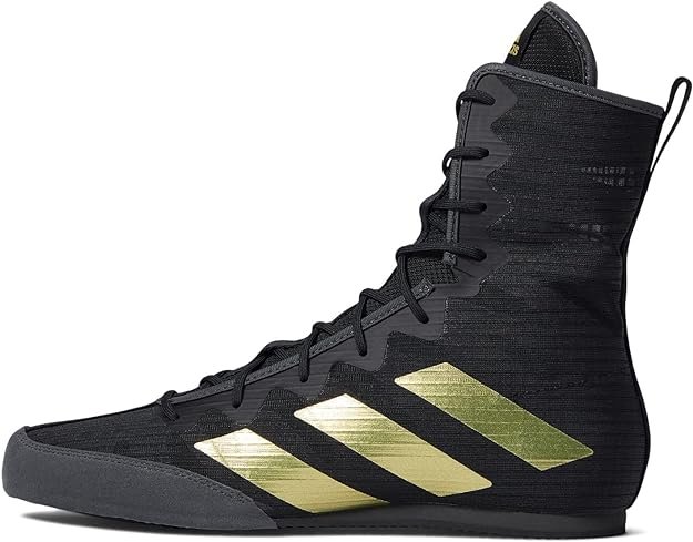 ZAPATILLA DE BOXEO ADIDAS ADULTO BOX HOG 4 BLACK/GOLD